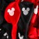 Air "Mouse", 12 inch, latex, 25 pieces, Mickey Mouse