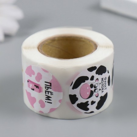 Stick Paper "Duck and Layer" d = 2.5 cm 252 pcs in the roll-2