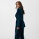 Women's jacket KAFTAN "velvet" p. 44, green