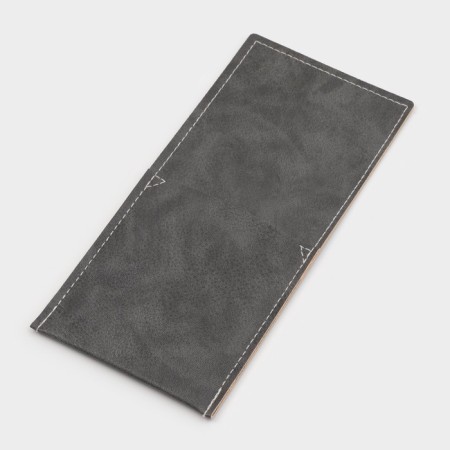 The envelope for the magistro cutlery, eco -leather, 23.5 × 10.8 cm, gray-1