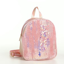 Baby backpack, 20*9*23, lightning departure, sparkles, mother-pink