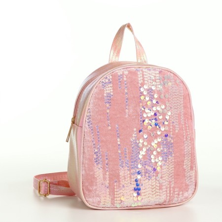 Baby backpack, 20*9*23, lightning departure, sparkles, mother-pink