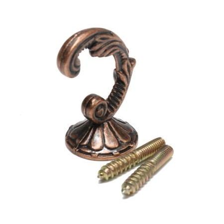Hook for curtains ks002, one -rod, color copper-13