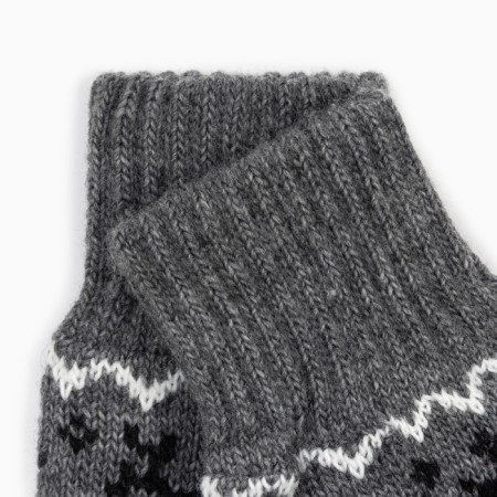 Women's socks, gray color, size 23-25-1
