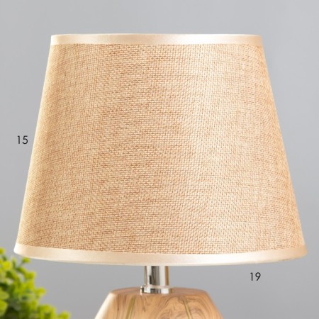 AMandin table lamp E14 40W Beige-Boar 23x23x35 cm Risalux-2