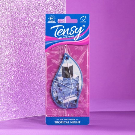 Suspended Tensy Cardboard, tropical night TA-03