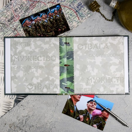 Dembreta book on the tape "Eagle", 32 sheets, 20 x 20 cm-12