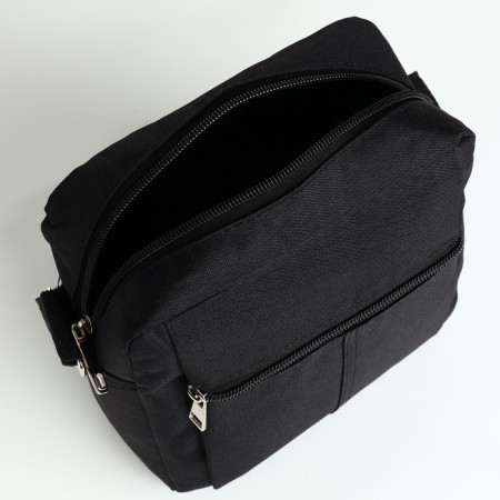 Male bag, black color-4