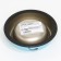 A bowl with a non -slip base with a print, 225 ml, blue