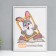 Photo frame MDF 30x40 cm, No. 5 "Simple", silver (plastic screen)