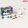 New Year's set for creativity. Christmas balls for coloring "New Year! Winter Forest ", paints, 2 pcs
