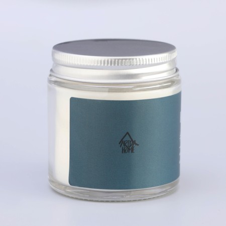 Aromatic candle "HYGGE" #20 saffron and caramel, soy wax, in a bank, 90 g-13