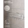 Foal shelf with a holder of towels, 5 moving hooks, 59.5 × 20.5 × 15 cm, aluminum