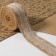 Ribbon from jute "lace", 50 mm, 4.5 ± 0.5 m, white color