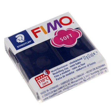Plastic - polymer clay, 57 g, Soft, royal blue