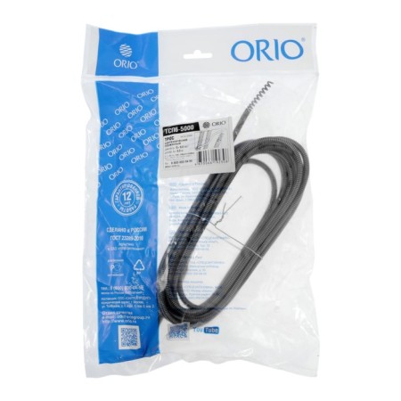 Plumbing cable ORIO TSP6-5000, d = 6 mm, l = 5.0 m, spring-1