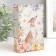 Safe Brush Tree leatherette "Borza in flowers" 17x11x5 cm