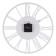 Wall clock: loft, "Rome", silent, d-35 cm