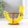 Easter stand "Kurochka" 9.5x8.5x8.3 cm (set of 5 parts) yellow