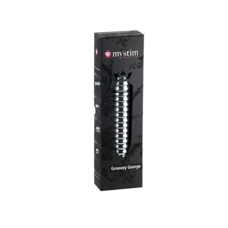 MYSTIM electrical stimulator Groovey George, surgical steel, 20 cm-2