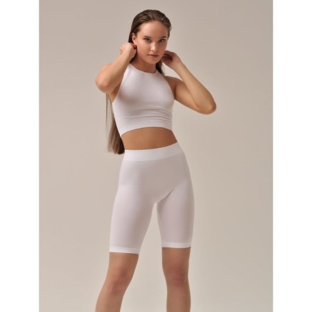 Top Female Halter Neck, L/XL size, Bianco color-1