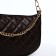 Bag Baget with lightning, brown color