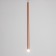 Lumber "Lucas Soft" LED 5W 4000k matte copper 2x2x60-160cm