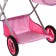Puppet stroller No. 10, pink color with lilac