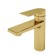 Wasserkraft ABENS 5503 shell mixer, single -leaf, excess length 121 mm, gold