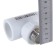 The Politekus tee, polypropylene, d = 32 mm x 3/4 ", external thread
