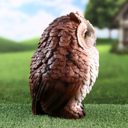 Garden figure "Wise owl" 16x16x26cm ////-3