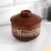 A baking pot No. 2 "Ornament", 0.35 l, 10 x 11 x 11 cm