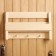 The shelf of the Puncture "Universal", 3 hooks, 50 × 30 × 12 cm