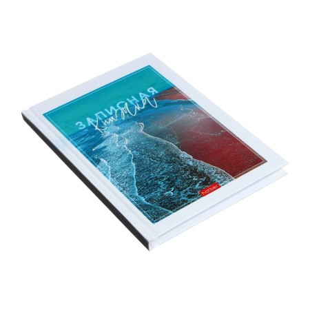 Notebook, A6, 80 sheets, in a cage, "Aqualife", a solid cover, glossy lamination, an offset block 60g/m2-1