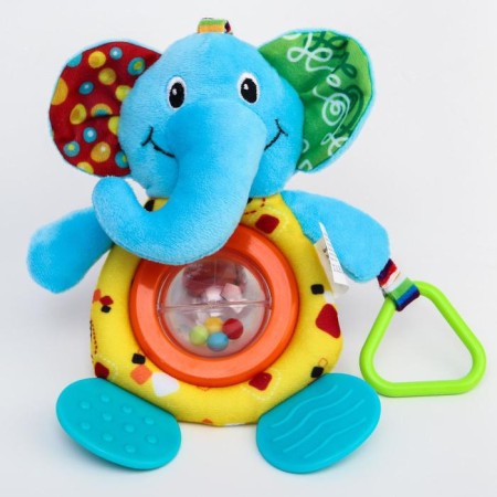 Suspension - Tiger rattle, with a teething, on a crib, stroller, crumb I-7