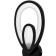 Bra 59125/1bk LED 18W 3000/6000k black 19x7.5x29 cm