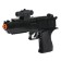 Pistol "Eagle", with a laser, shoots soft bullets