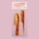 Set of comb, 2 items, 16.5 cm, color "amber"