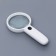 Lupa 3x, d = 8cm, with backlight, 2 aaa, white