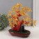 Bonsai souvenir "Amber Cash Tree" 252 Stones 25x22x11 cm