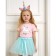 KAFTAN photo shoot Set "Unicorn": three -layer skirt and rim
