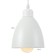 Bayerlux suspension lamp Bayerlux "oval" 1x40W E27 white 14x14x18-98 cm