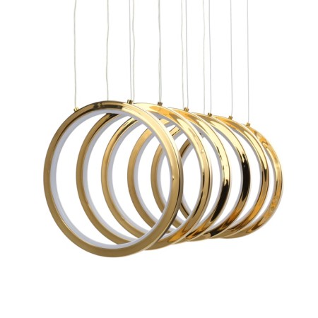 Lamp with DDD "Lorein" LED 60W 3000-6000k gold 55.5x25x25-125 cm-16