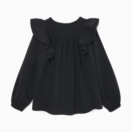 Children's shirt KAFTAN, p. 38 (146-152), black-8