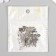 Decor Metal for creativity "Bunny-Fee" 1.4x2.5 cm