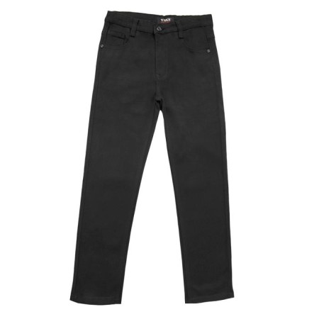 Pants for a boy, height 146 cm, black color-1