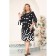 Female dress, size 50, black color