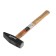 Saparta locksmith hammer, square battles, wooden handle, 800 g