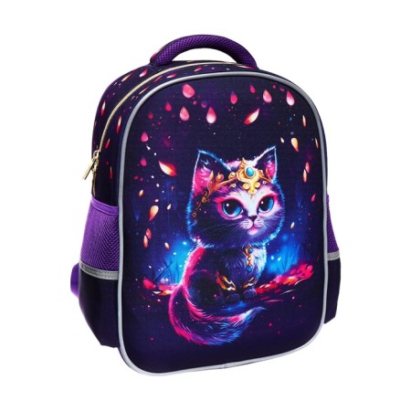 Backpack frame Phoenix 37.5*27.5*14.5 "Magic Cat" girl Violet 64618-1