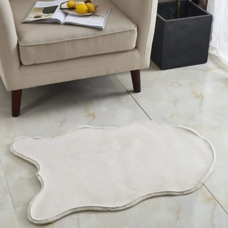 Plush mat Sofi de Marko, size 80x120 cm, cream color-1